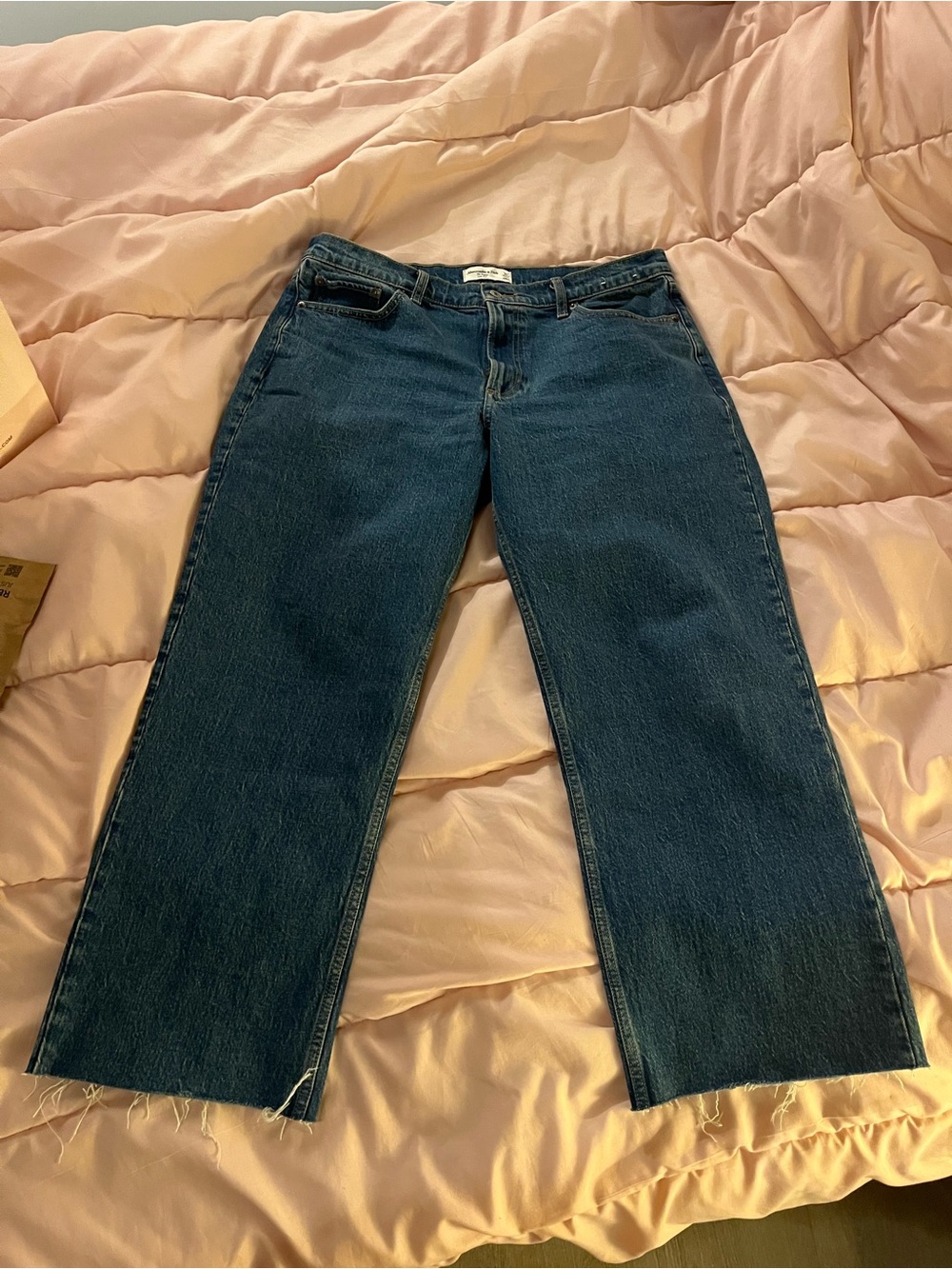 Abercrombie the baggy low rise jean